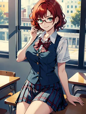 斯嘉丽 - 女学生绳兔