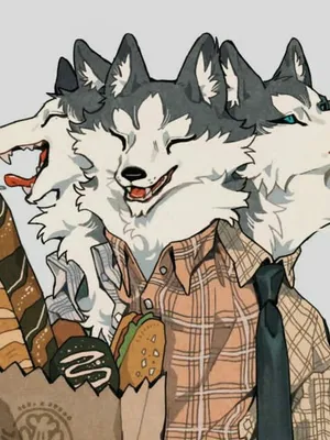 镰刀——三头猎犬