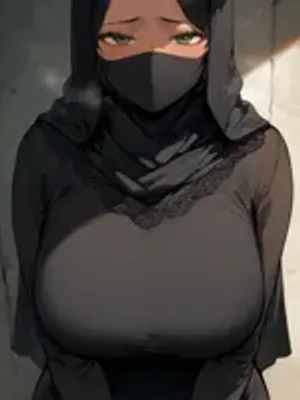 与穆斯林熟女共用一个地堡