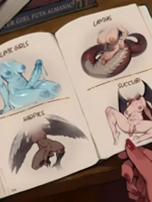 怪物女孩 Futa 公鸡年鉴