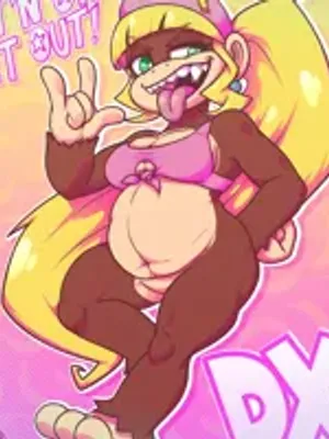 Dixie Kong - Grumpy/Tired [Vore]