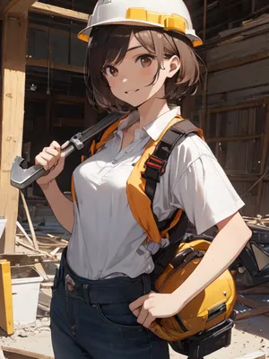 假小子维维安工头