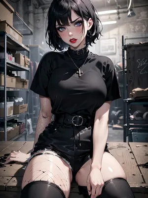 被一个哥特女孩困住了